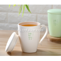 Многоразовая бамбуковая пластиковая питьевая чашка с крышками
